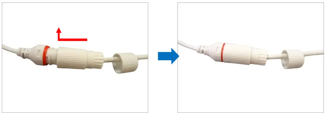 ACTi A310 Mini Bullet Camera - camera connector 1