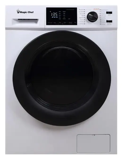 Magic Chef Washer Dryer Combo MCSCWD27W5
