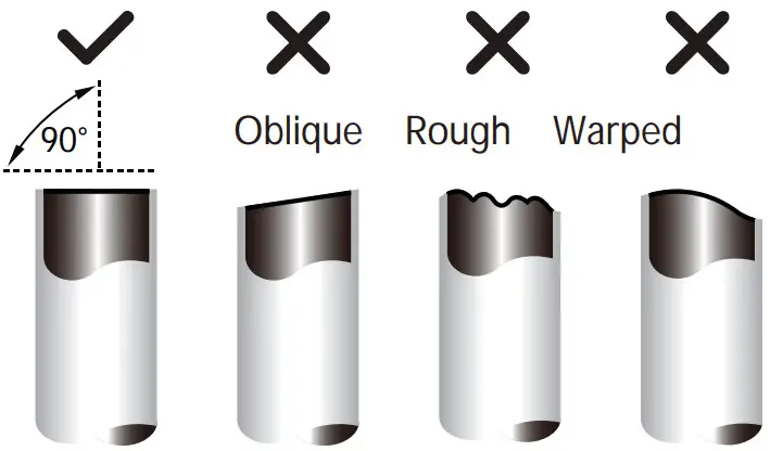 GE Appliances AUH2436ZGDA Split Type Heat Pump - Cutting