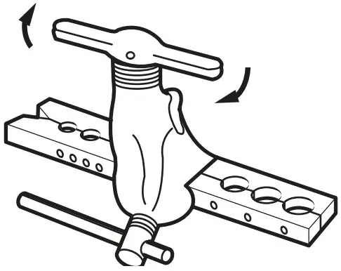 GE Appliances AUH2436ZGDA Split Type Heat Pump - flare nut