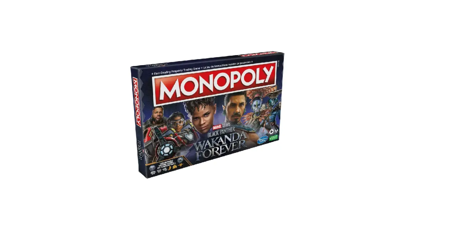 Hasbro F5405 Monopoly Marvel Studios' Black Panther Instruction Manual