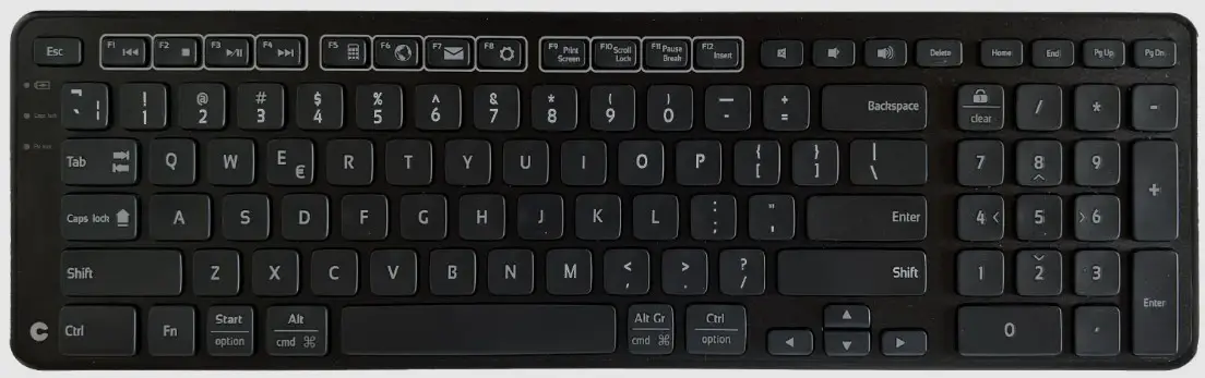 Contour Design 102104 Balance Keyboard BK Wireless