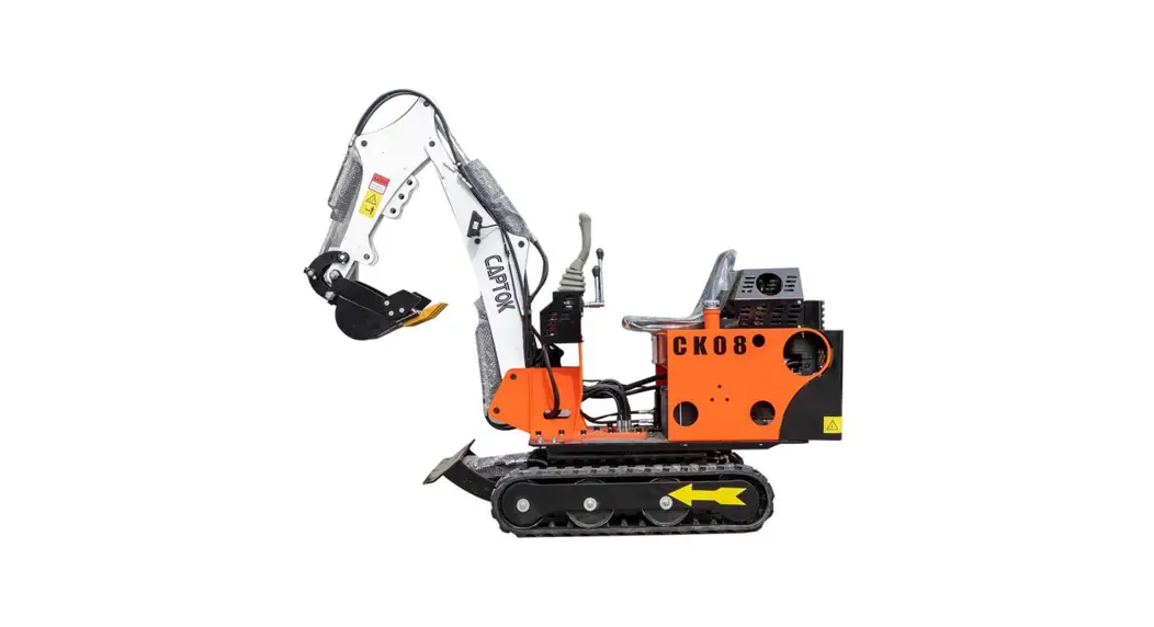 Captok Ck08 Mini Crawler Excavator Instruction Manual