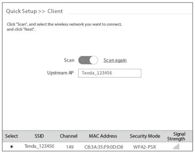 Tenda OS3 5GHz Long Range Outdoor CPE - Setup4