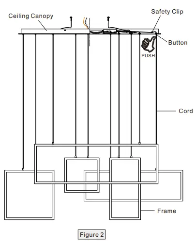 QUOIZEL-PCCV157BRA-Canvas-Integrated-LED-Brushed-Aluminum-Chandelier-Island-Light-FIG-3