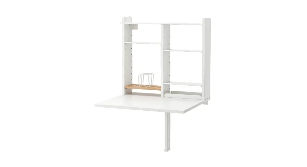 Ikea 204.979.28 Norberg Wall Mount Drop Leaf Tbl W Storage Instructions