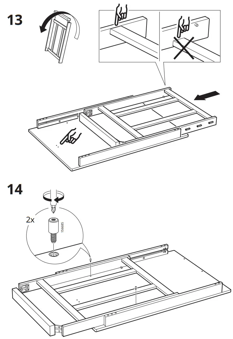 IKEA EKEDALEN Extendable Table Oak 80 120x70 Cm - Fig 10