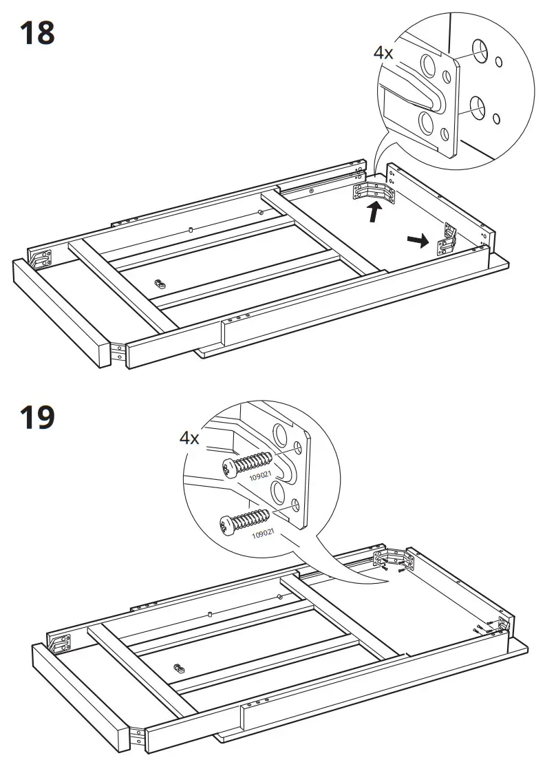 IKEA EKEDALEN Extendable Table Oak 80 120x70 Cm - Fig 13