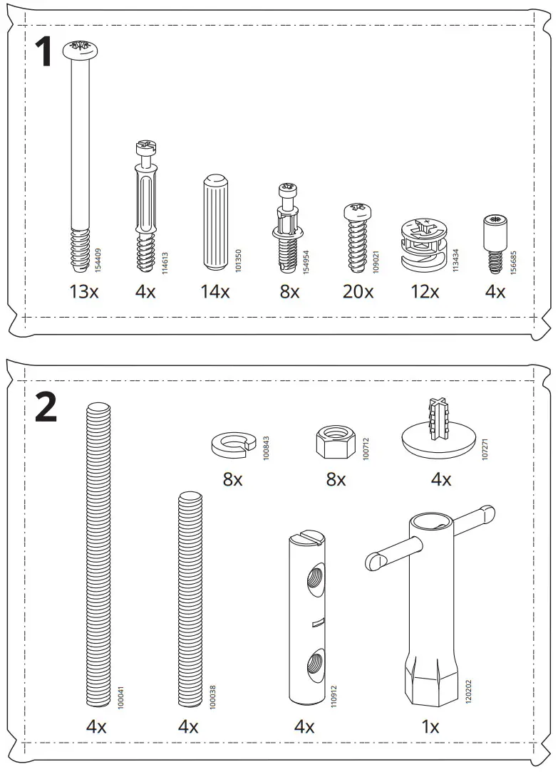IKEA EKEDALEN Extendable Table Oak 80 120x70 Cm - Fig 2