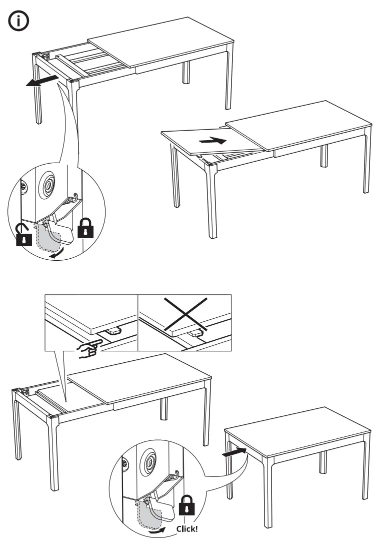 IKEA EKEDALEN Extendable Table Oak 80 120x70 Cm - Fig 22
