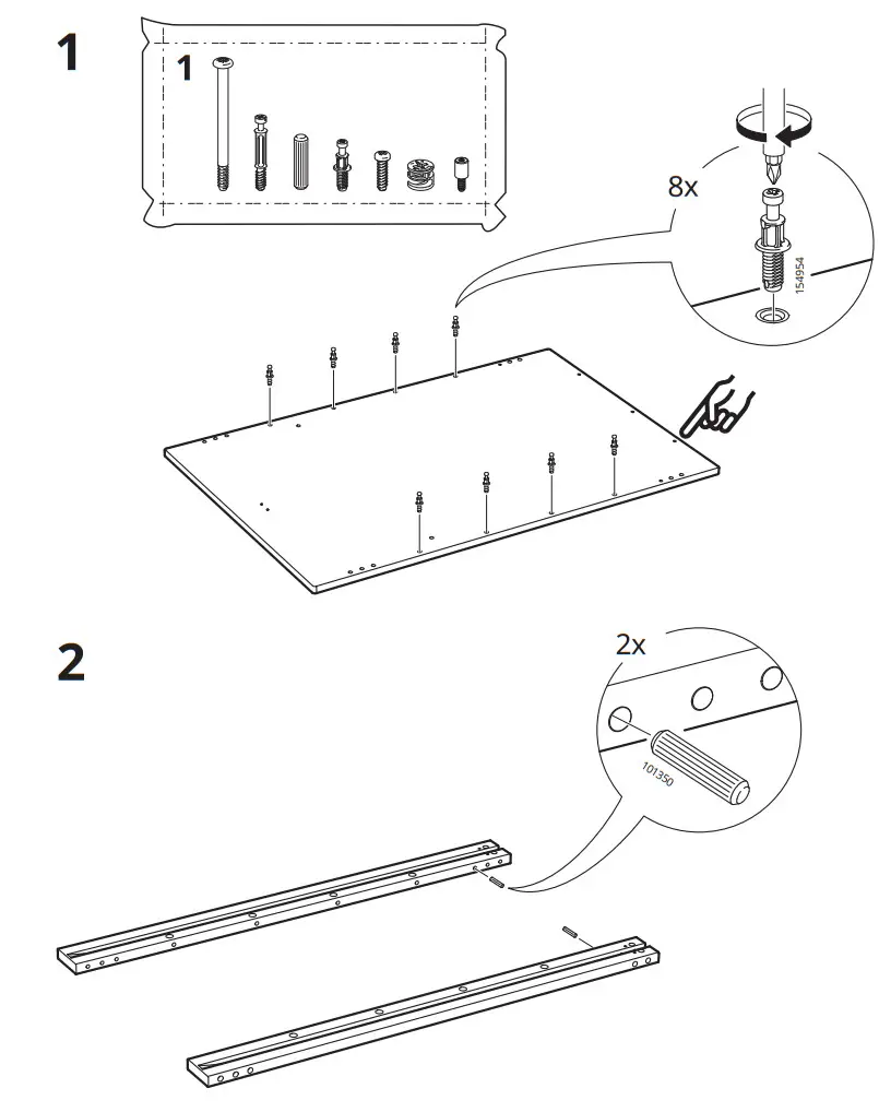 IKEA EKEDALEN Extendable Table Oak 80 120x70 Cm - Fig 4