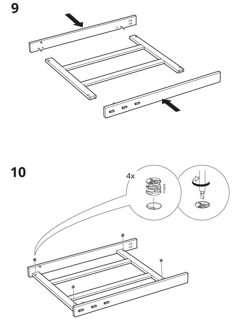 IKEA EKEDALEN Extendable Table Oak 80 120x70 Cm - Fig 8