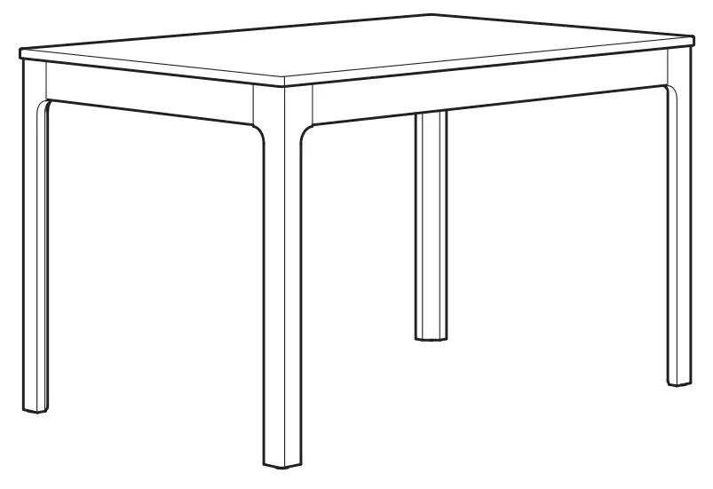 IKEA EKEDALEN Extendable Table Oak 80 120x70 Cm - Fig 23