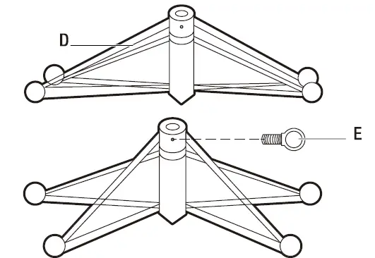 HOME ACCENTS HOLIDAY 22HD20053 9ft Barbour Spruce LED Pre Lit Tree 2