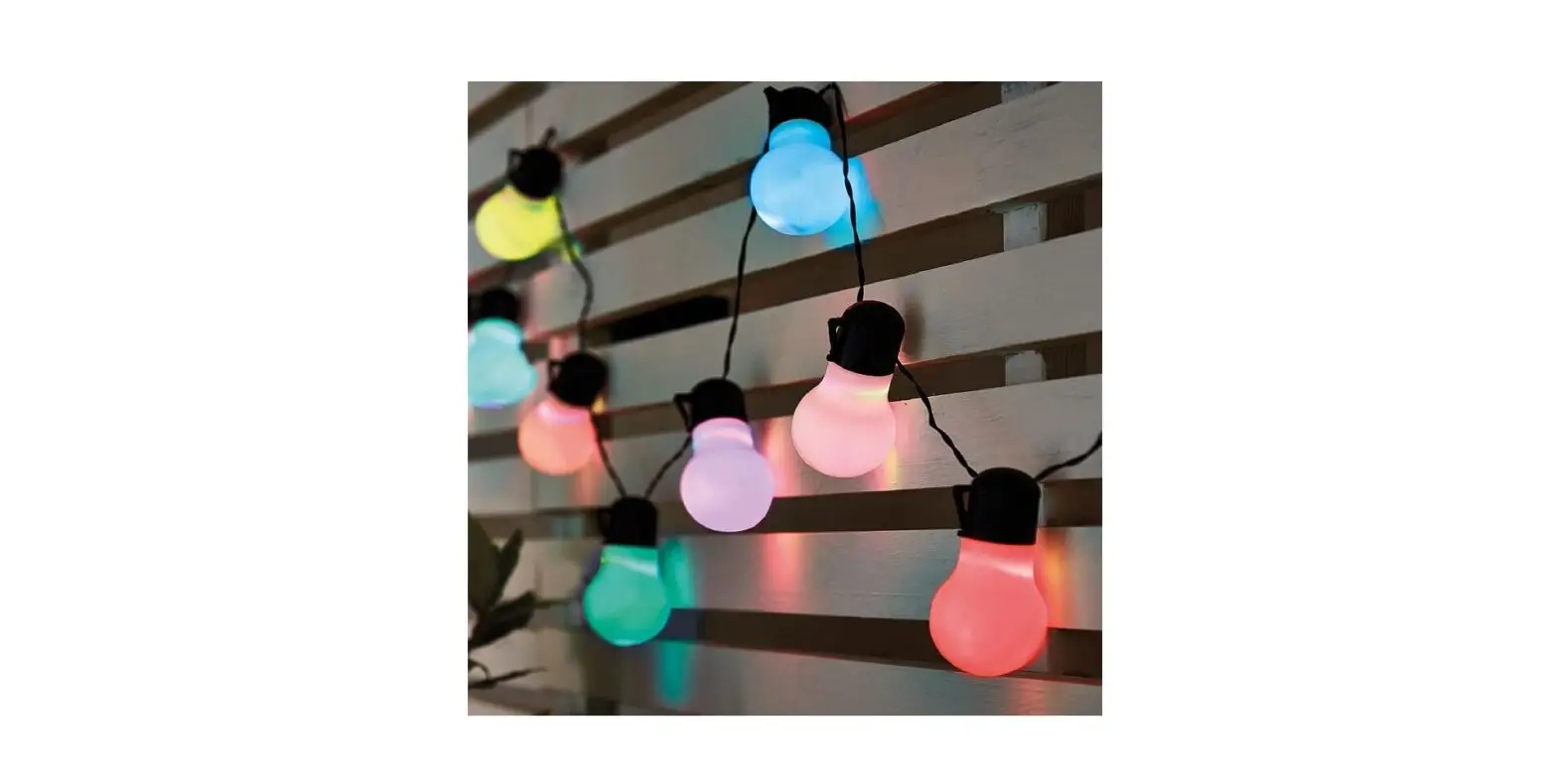 Coopers Of Stortford V001 20pc Solar Bulb String Lights Instruction Manual Coopers Of Stortford V001 20pc Solar Bulb String Lights Instruction Manual