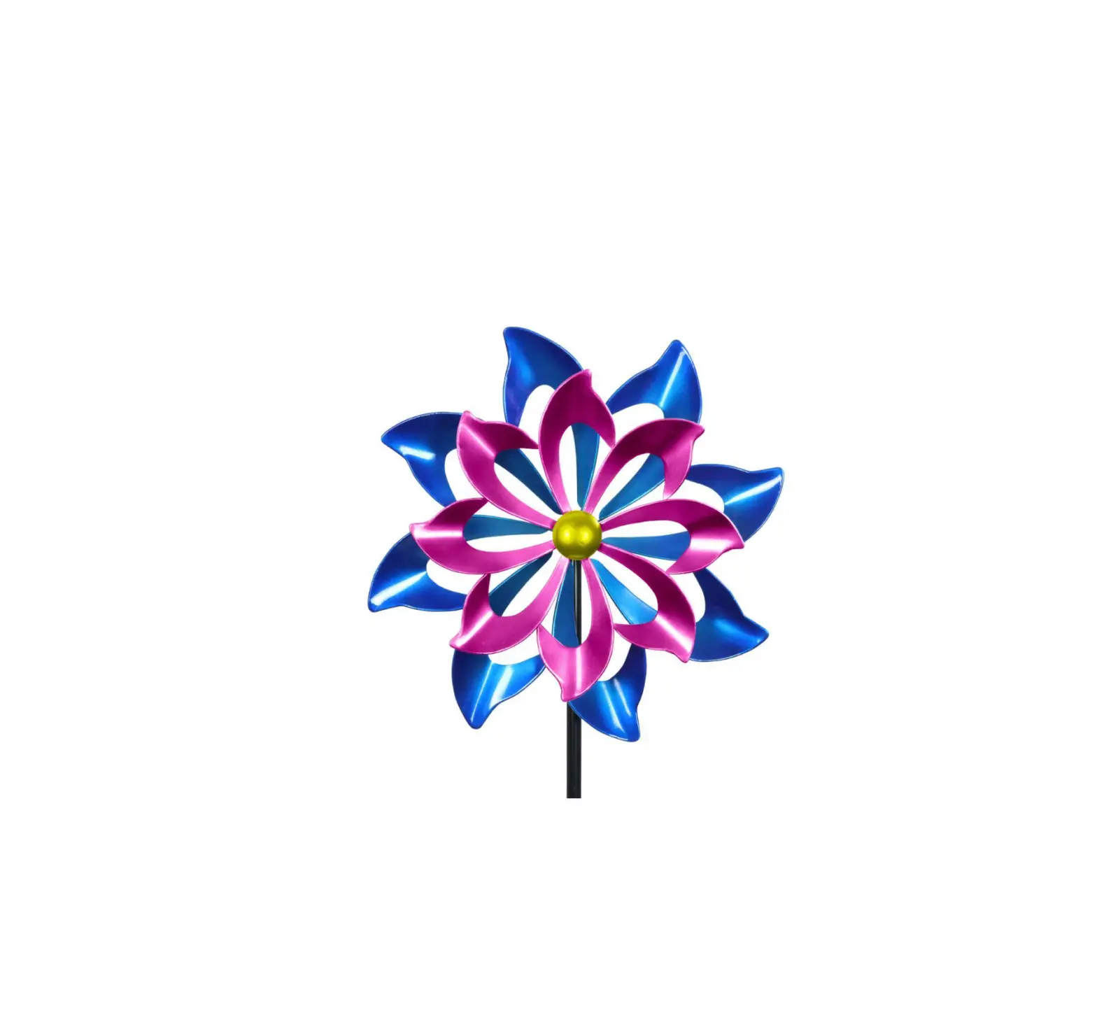 Exhart 72773-rs Double Pinwheel Garden Kinetic Spinner Instruction Manual