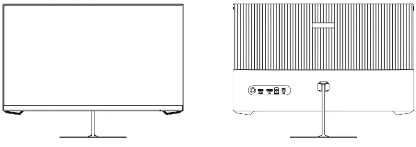 kogan KAMN24FG6LA 24 Inch FHD Gaming Monitor - stand assembly 4