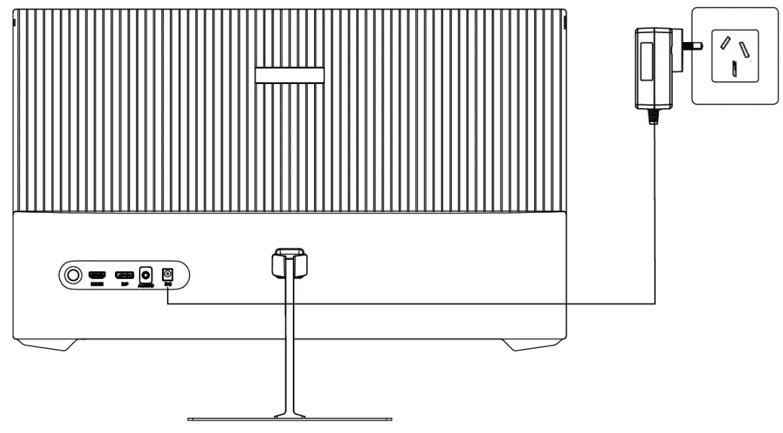 kogan KAMN24FG6LA 24 Inch FHD Gaming Monitor - stand assembly 8