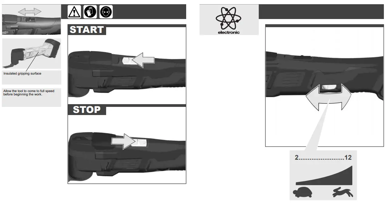 milwaukee M18BMT M18 Multi Tool - STOP2