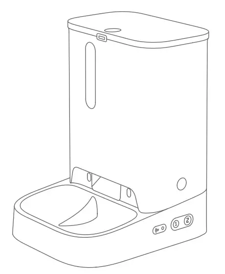 PETKIT P590 Fresh Element Gemini Smart Pet Feeder