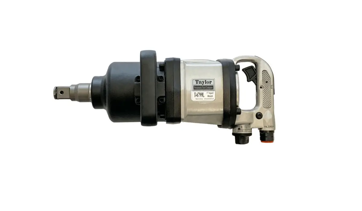 Taylor Pneumatic Tool Company T-7799la Torque Impact Wrench Instruction Manual