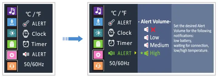 Babysense Max View 5.5 Inch Split Screen Full HD 1080P Video Baby Monitor - fig12