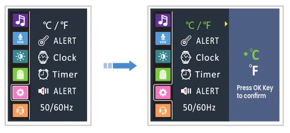 Babysense Max View 5.5 Inch Split Screen Full HD 1080P Video Baby Monitor - fig8
