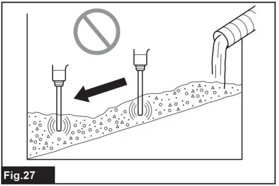 FIG 31 Effective leveling and removal of air