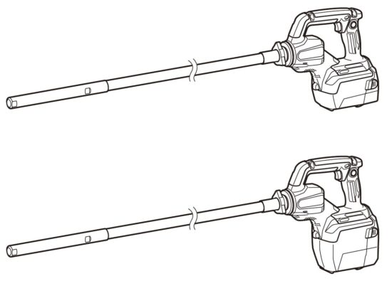 makita GRV01 Cordless Concrete Vibrator
