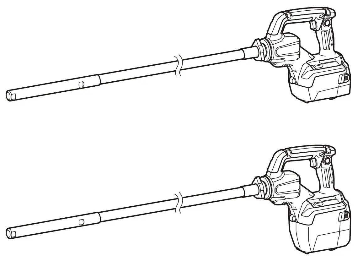 Makita Grv01 Cordless Concrete Vibrator Instruction Manual