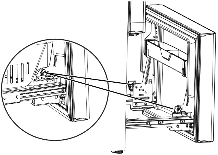 MONOGRAM ZWE23N French Door Bottom Freezer Freestanding Refrigerator - FREEZER DRAWER 3