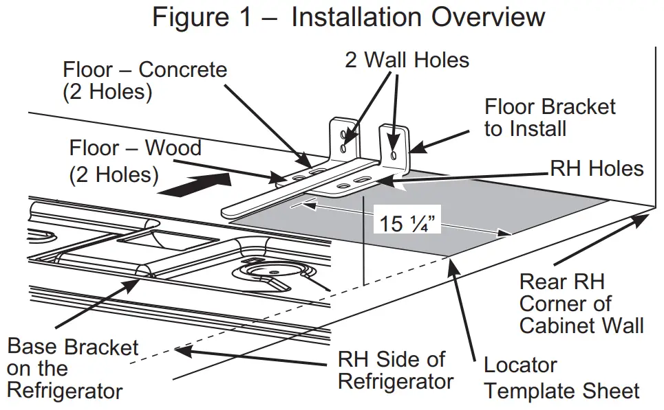 MONOGRAM ZWE23N French Door Bottom Freezer Freestanding Refrigerator - Installation Overview