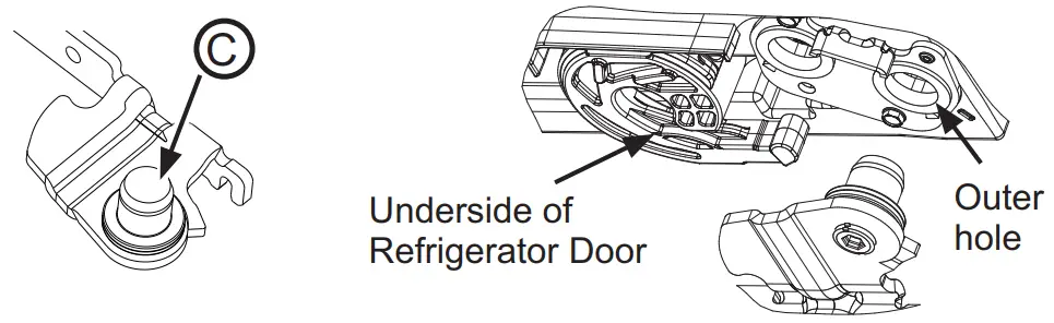 MONOGRAM ZWE23N French Door Bottom Freezer Freestanding Refrigerator - REFRIGERATOR DOORS 04