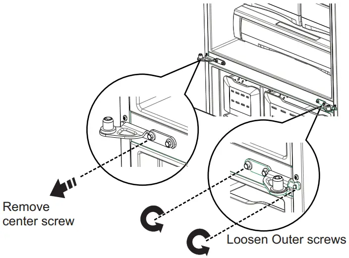 MONOGRAM ZWE23N French Door Bottom Freezer Freestanding Refrigerator - REFRIGERATOR DOORS 7