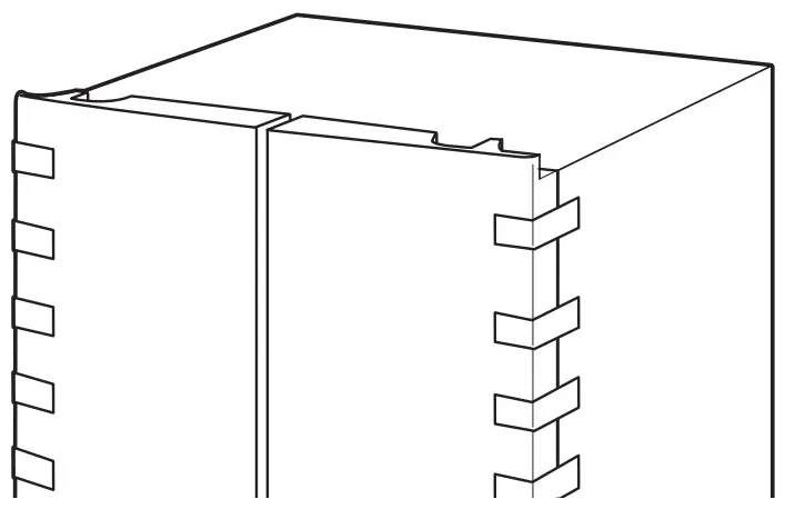 MONOGRAM ZWE23N French Door Bottom Freezer Freestanding Refrigerator - REFRIGERATOR DOORS