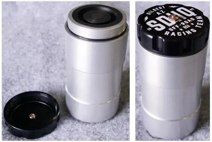 SDHQ-54-9201-G5 2010 Plus Toyota 4Runner and Lexus GX 460 Billet Power Steering Reservoir - Cap