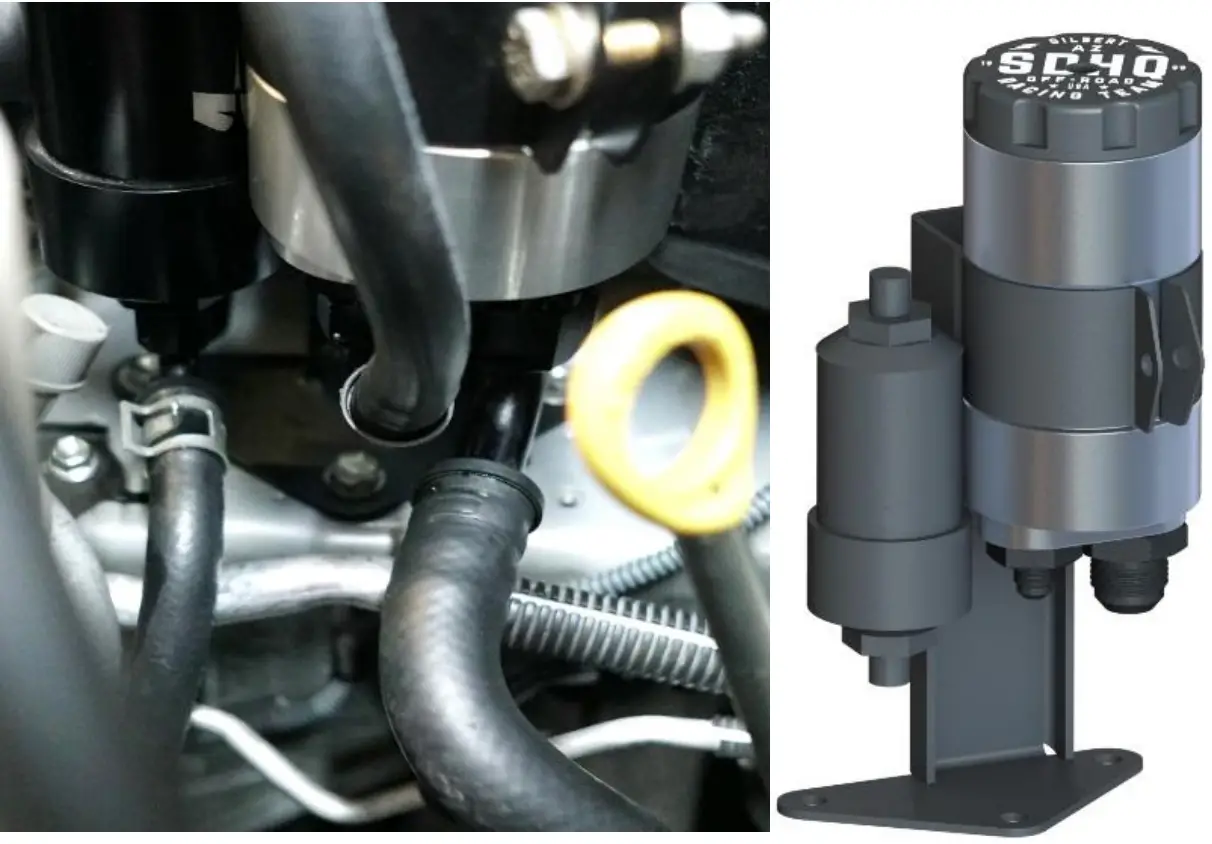 SDHQ-54-9201-G5 2010 Plus Toyota 4Runner and Lexus GX 460 Billet Power Steering Reservoir - INSTALLATION INSTRUCTIONS 2