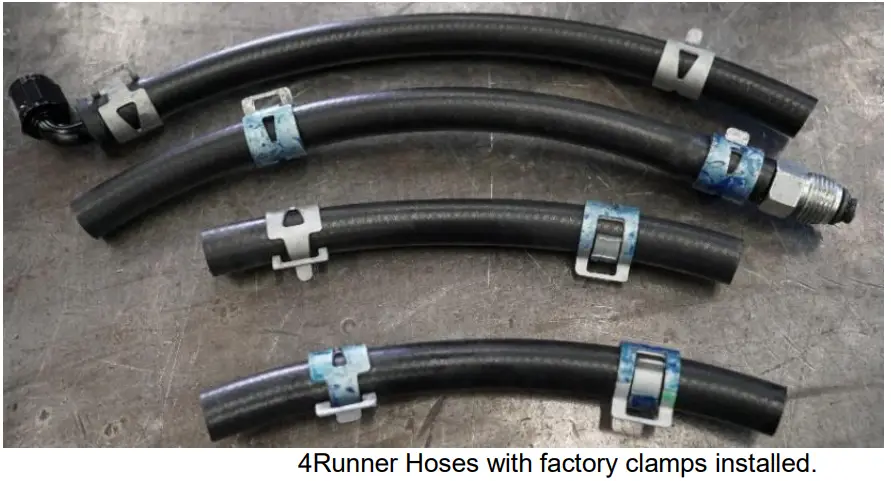 SDHQ-54-9201-G5 2010 Plus Toyota 4Runner and Lexus GX 460 Billet Power Steering Reservoir - clamps