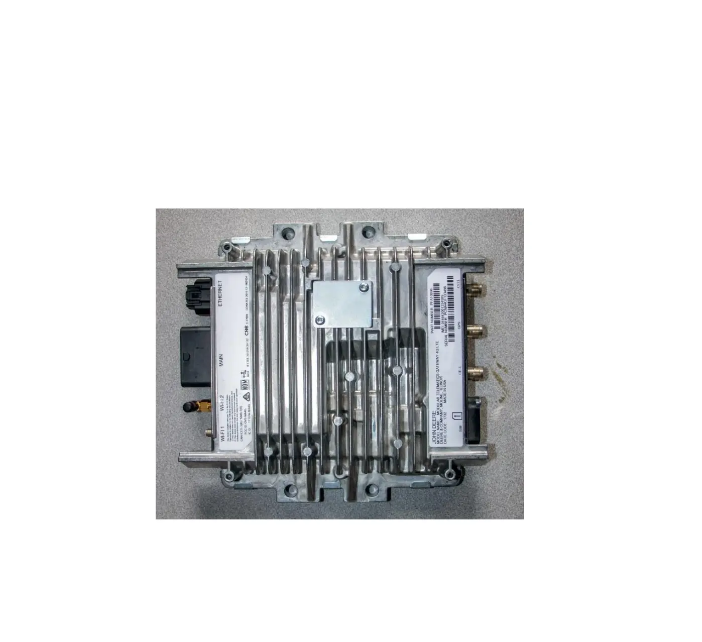 Agra-gps John Deere Jdlink Modem In A Claas Lexion 8800 Combine Instruction Manual