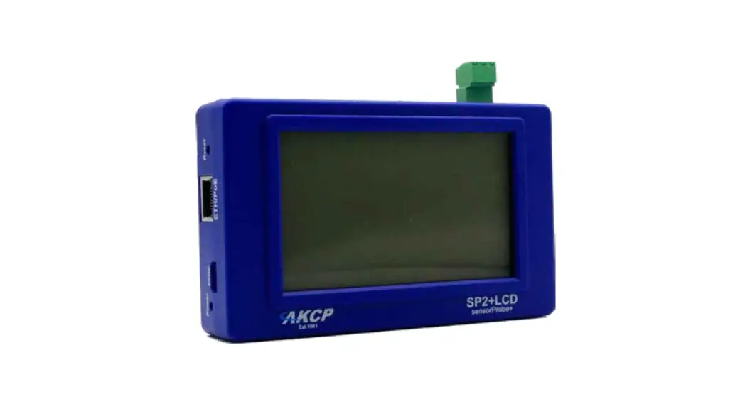 Akcp Sp1+b Lcd Sensor User Guide