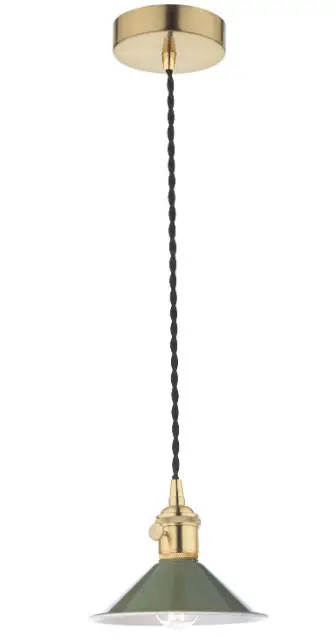 018370 Olive 1 Light Pendant