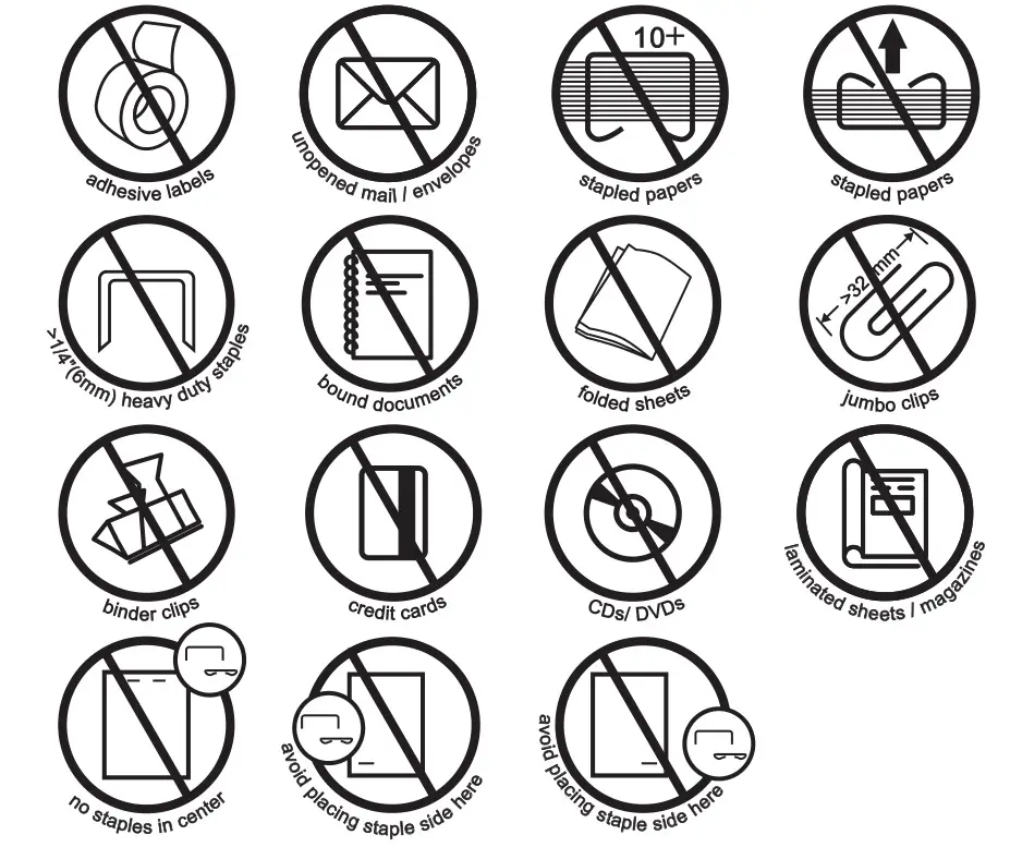 AURORA AS120CM Auto Feed Paper Shredders - DO NOT SHREDS