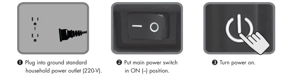 AURORA AS120CM Auto Feed Paper Shredders - Power on shredder