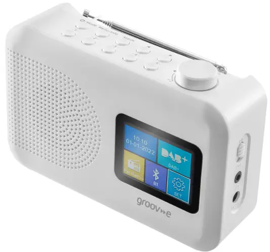 groov e GV DR06 Colour Screen DAB FM Radio