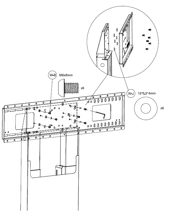 VISION-VFM-F51-D-Flat-Panel-Floor-Stand-FIG-11