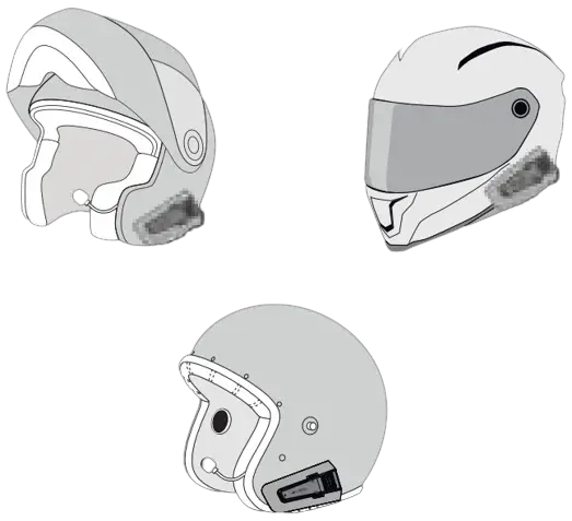 cardo Packtalk Edge Headset