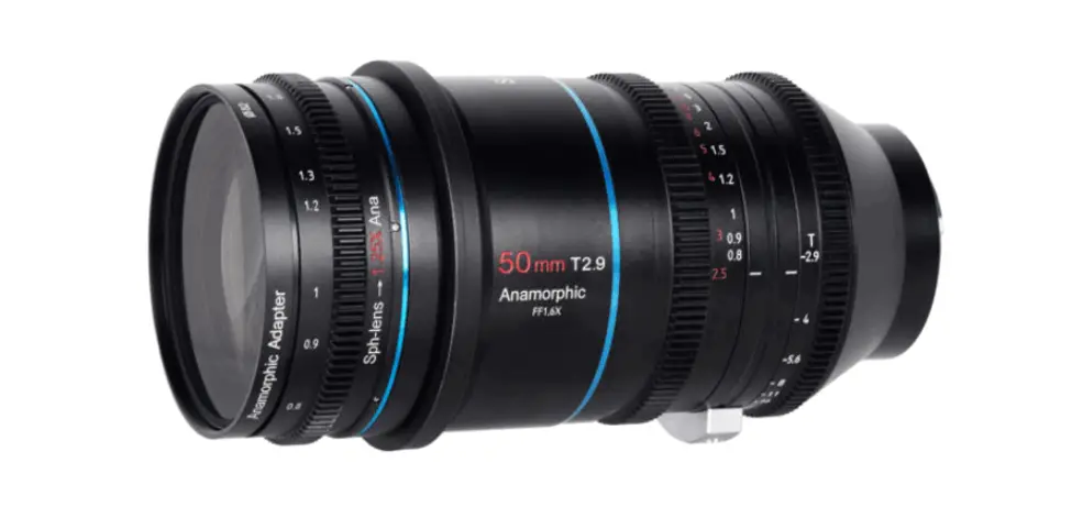 Sirui Sr-p35tqsg 35mm T2.9 1.6x Carbon Fiber Full-frame Anamorphic Lens Instructions