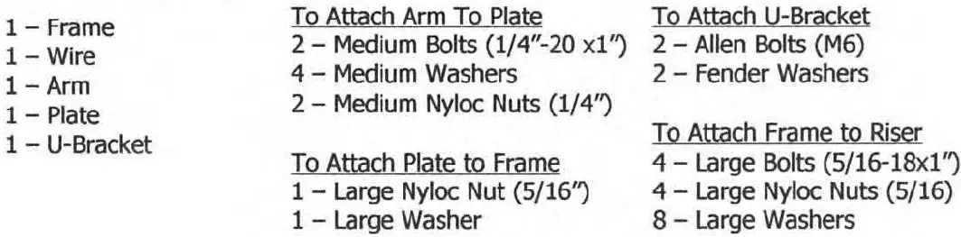 RUGGED RIDGE 13201.12 Passenger Side Front Seat Adapter-FIG7