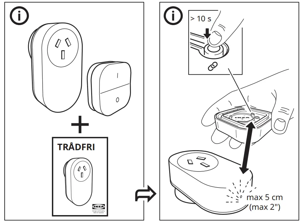 IKEA TRADFRI Smart Outlet Kit - Assembly 1