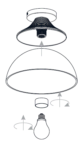 QUOIZEL-OTN1512MBK-Otten-1-Light-Matte-Black-Shaded-Pendant-FIG-20